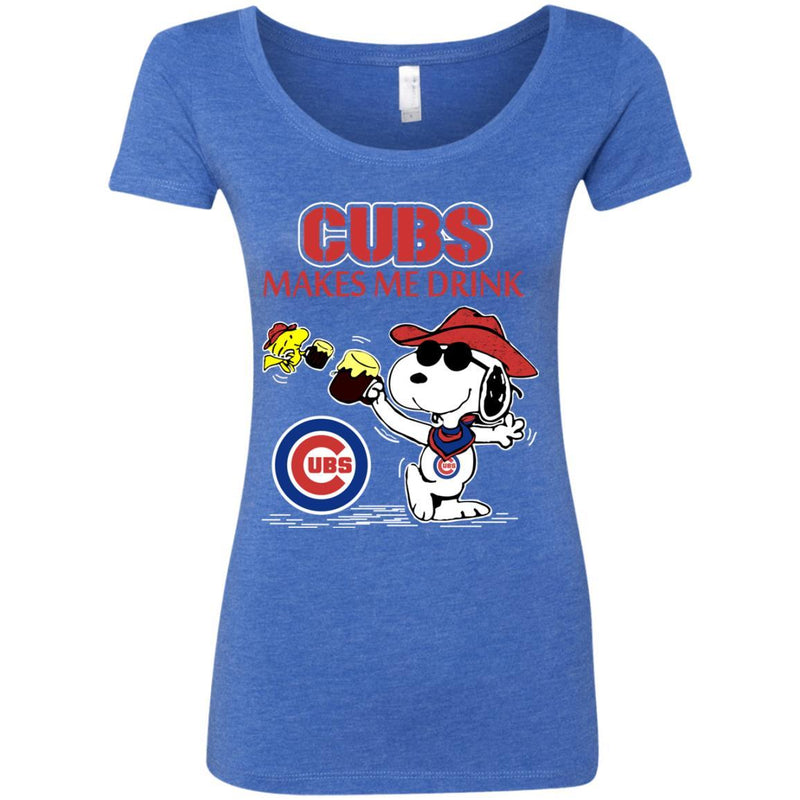Chicago Cubs Makes Me Drinks T Shirt
