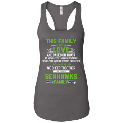 We Are A Seattle Seahawks Family T Shirt