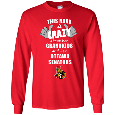 This Nana Is Crazy About Her Grandkids And Her Ottawa Senators T Shirts