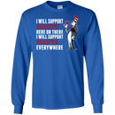 I Will Support Everywhere New York Giants T Shirts