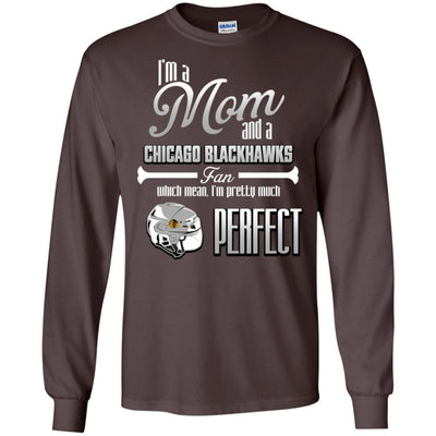 Cool Pretty Perfect Mom Fan Chicago Blackhawks T Shirt