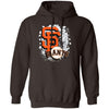 Colorful Earthquake Art San Francisco Giants T Shirt