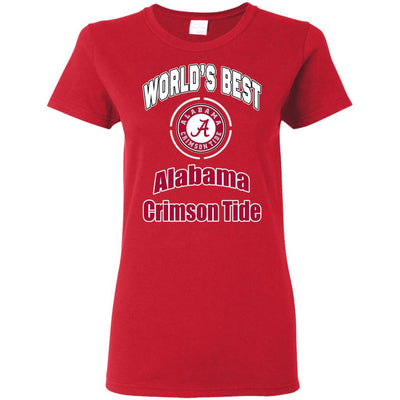 Amazing World's Best Dad Alabama Crimson Tide T Shirts