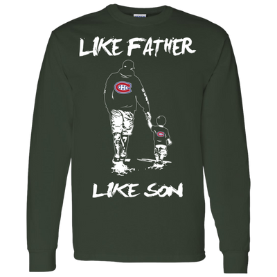 Happy Like Father Like Son Montreal Canadiens T Shirts