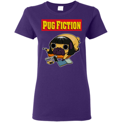 Pug Fiction Pug T Shirts