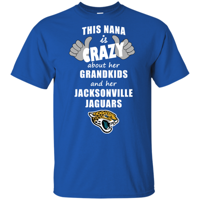 This Nana Is Crazy About Her Grandkids And Her Jacksonville Jaguars T Shirts