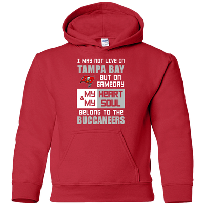 My Heart And My Soul Belong To The Tampa Bay Buccaneers T Shirts