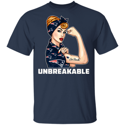 Beautiful Girl Unbreakable Go New England Patriots T Shirt