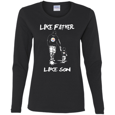 Happy Like Father Like Son Pittsburgh Steelers T Shirts