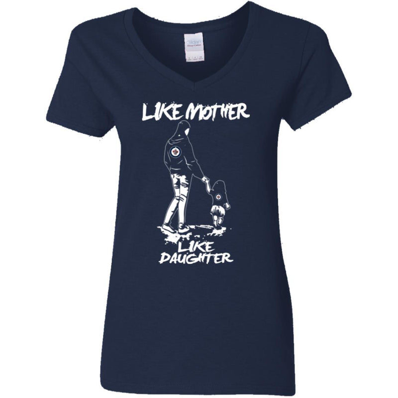Like Mother Like Daughter Winnipeg Jets T Shirts