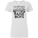 Support Wildlife Raise Boys T Shirts V1