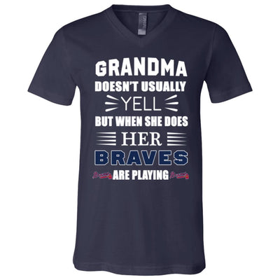 Grandma Doesn't Usually Yell Atlanta Braves T Shirts