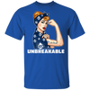 Beautiful Girl Unbreakable Go Tampa Bay Rays T Shirt