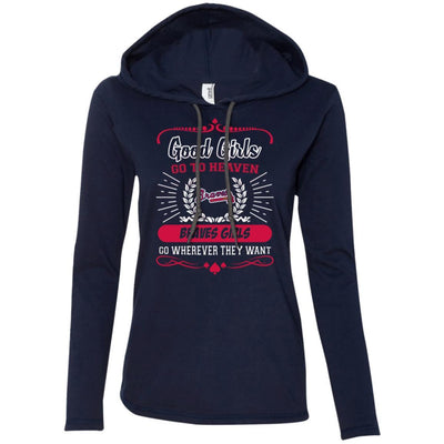 Good Girls Go To Heaven Atlanta Braves Girls T Shirts