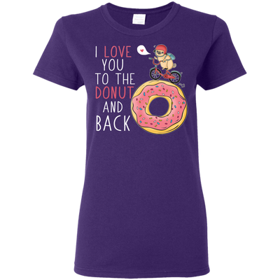 I Love You To The Donut And Back Pug T Shirts