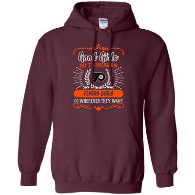 Good Girls Go To Heaven Philadelphia Flyers Girls T Shirts