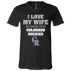 I Love My Wife And Cheering For My Colorado Rockies T Shirts