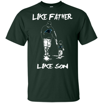 Happy Like Father Like Son Carolina Panthers T Shirts