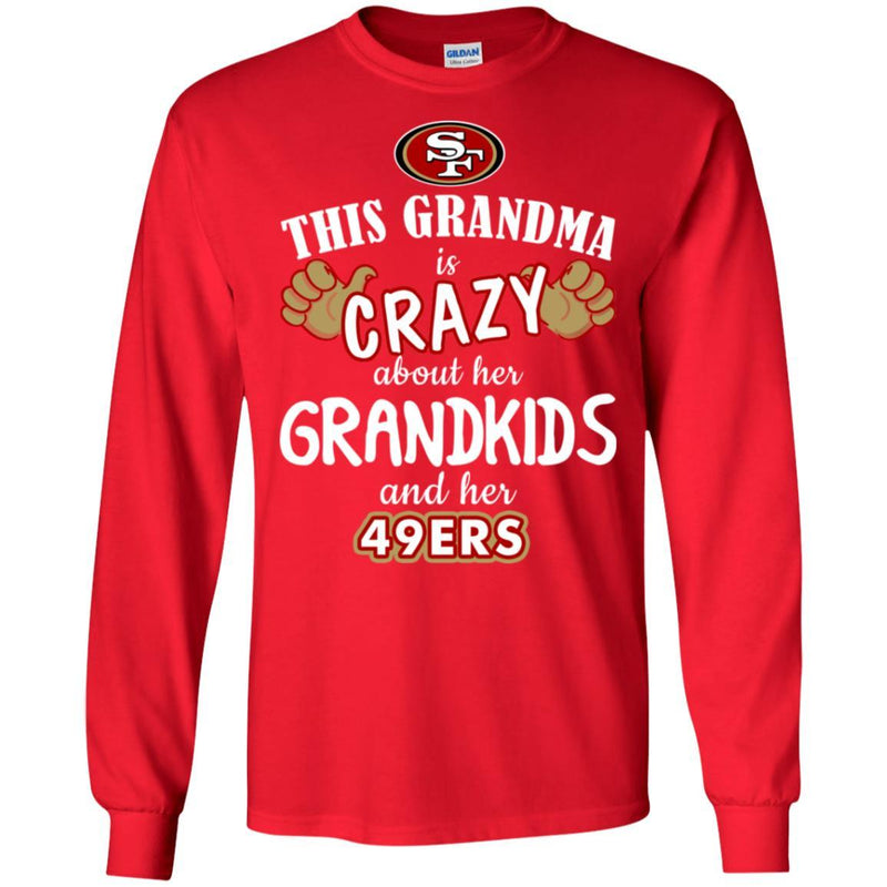 This Grandma Is Crazy About Her Grandkids And Her San Francisco 49ers T Shirt