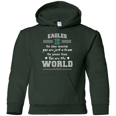 To Your Fan You Are The World Eastern Michigan Eagles T Shirts