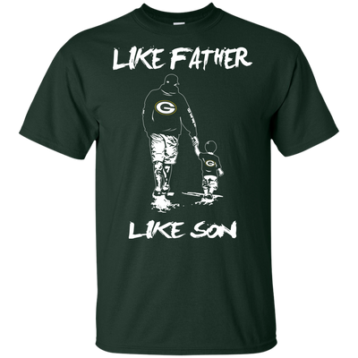 Happy Like Father Like Son Green Bay Packers T Shirts