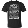 Colorado Rockies You're My Favorite Super Hero T Shirts