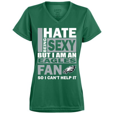 I Hate Being Sexy But I Am A Philadelphia Eagles Fan T Shirt