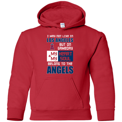 My Heart And My Soul Belong To The Los Angeles Angels T Shirts