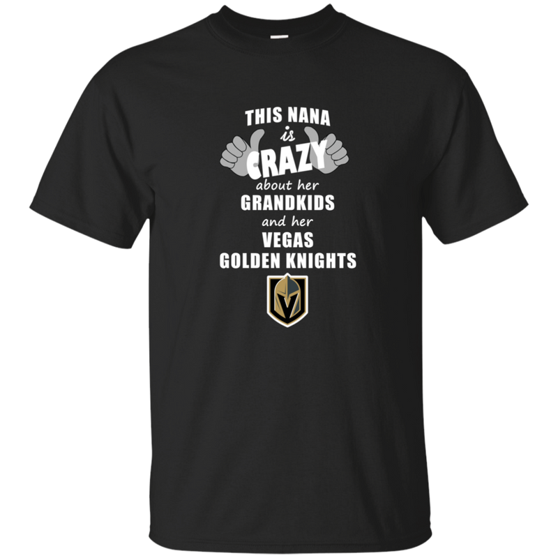 This Nana Is Crazy About Her Grandkids And Her Vegas Golden Knights T Shirts