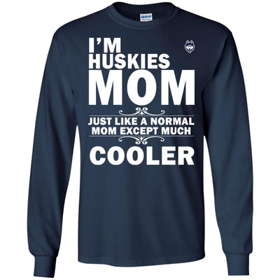 A Normal Mom Except Much Cooler Connecticut Huskies T Shirts