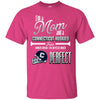 Cool Pretty Perfect Mom Fan Connecticut Huskies T Shirt