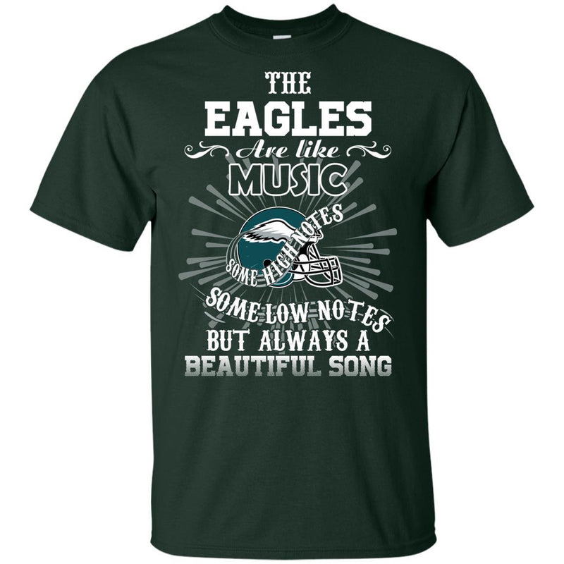 The Philadelphia Eagles Are Like Music T Shirt