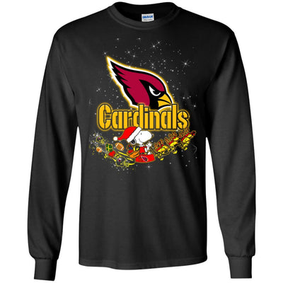 Snoopy Christmas Arizona Cardinals T Shirts