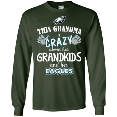 This Grandma Is Crazy About Her Grandkids And Her Philadelphia Eagles T Shirt