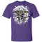 Colorful Earthquake Art Baltimore Ravens T Shirt