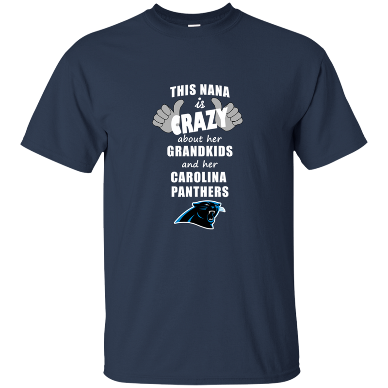 This Nana Is Crazy About Her Grandkids And Her Carolina PanthersT Shirts