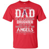 Proud Of Dad Of An Awesome Daughter Los Angeles Angels T Shirts