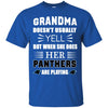 Grandma Doesn't Usually Yell Carolina Panthers T Shirts