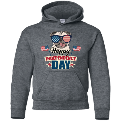 Happy Independence Day Pug T Shirts V1