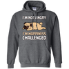 I'm Not Angry I'm Happiness Challenged Pug T Shirts