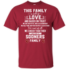 We Are An Oklahoma Sooners Family T Shirt