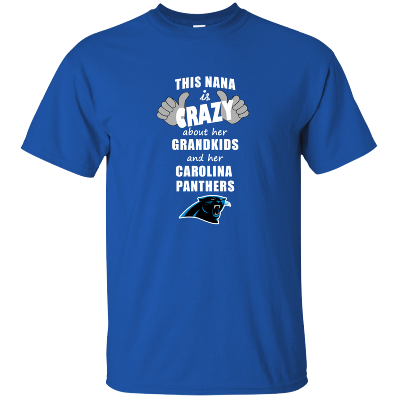 This Nana Is Crazy About Her Grandkids And Her Carolina PanthersT Shirts