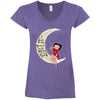 BB I Love My Chicago Blackhawks To The Moon And Back T Shirt - Best Funny Store