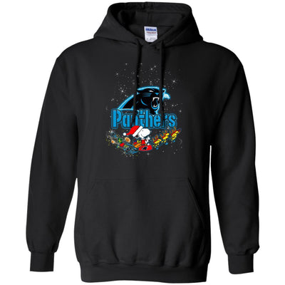 Snoopy Christmas Carolina Panthers T Shirts