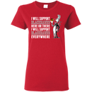 I Will Support Everywhere Chicago Blackhawks T Shirts