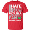I Hate Being Sexy But I Am A Marshall Thundering Herd Fan T Shirt