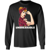 Beautiful Girl Unbreakable Go Arizona Cardinals T Shirt