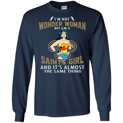 I'm Not Wonder Woman New Orleans Saints T Shirts