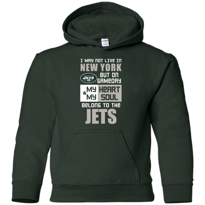 My Heart And My Soul Belong To The New York Jets T Shirts