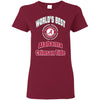 Amazing World's Best Dad Alabama Crimson Tide T Shirts